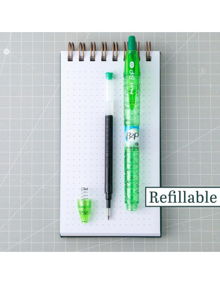 Bolígrafo de Gel Pilot B2P Colors Reciclado 14 Unidades