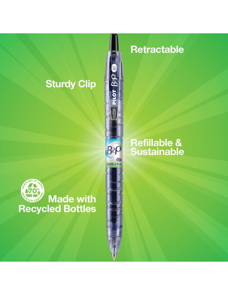 Bolígrafo de Gel Pilot B2P Colors Reciclado 14 Unidades