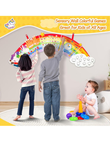 Tablero Ocupado Sensorial Montessori JAYOBGO para Niños 3-6 Años