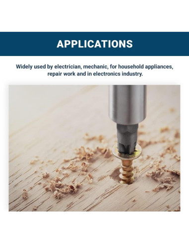 Puntas de Destornillador Phillips T-27 2.54cm Benchmark Abrasives - 50 Piezas