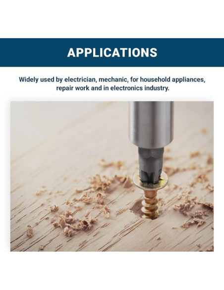 Puntas de Destornillador Phillips T-27 2.54cm Benchmark Abrasives - 50 Piezas