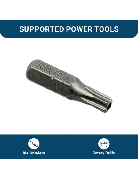 Puntas de Destornillador Phillips T-27 2.54cm Benchmark Abrasives - 50 Piezas