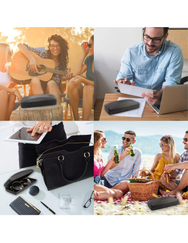 Estuche Duro para Gafas SMARTTOP - Protección y Paño de Limpieza