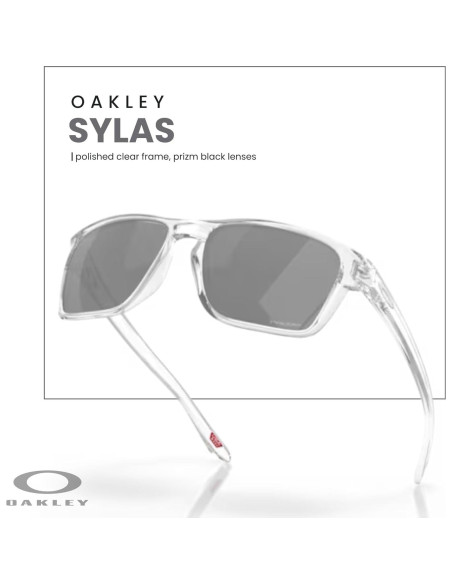 Gafas de sol Oakley Sylas OO9448 para hombres + correa + kit
