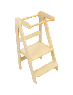 Torre de Aprendizaje Plegable Walbest para Niños 1-6 Años 2