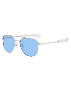 Gafas de sol piloto militar Gtand con lente azul 54mm