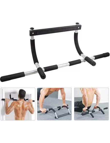 Barra de Dominadas Idealforce para Puerta - 150 kg