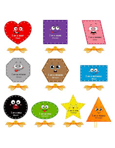 Tarjetas de Enhebrado Funrous 10 Piezas para Niños 15x15cm