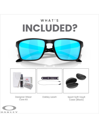 Gafas de sol Oakley Sylas OO9448 para hombres + correa + kit