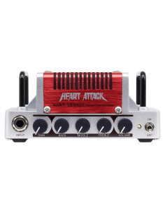 Amplificador de guitarra Hotone Heart Attack Mini 5W Rojo