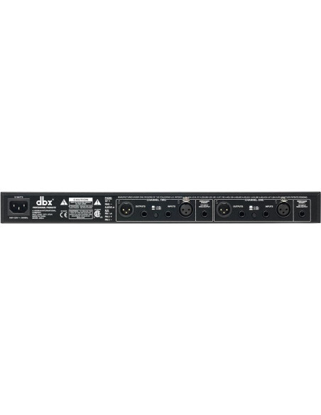 Compresor de Audio dbx 266xs Profesional 1U Plata