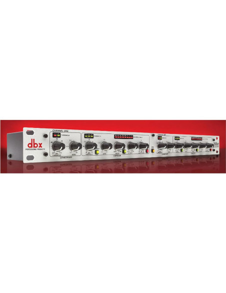 Compresor de Audio dbx 266xs Profesional 1U Plata