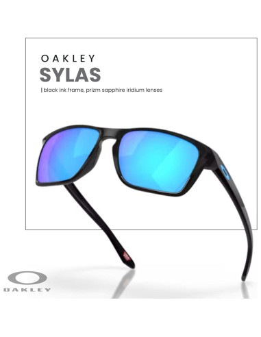 Gafas de sol Oakley Sylas OO9448 para hombres + correa + kit