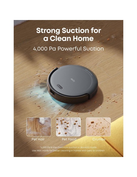 Aspiradora Robot eufy C10 con Auto-Vaciado y Navegación LiDAR