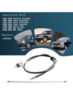 Base de Antena de Radio Predep para Cadillac y Chevy 1999-2006 2