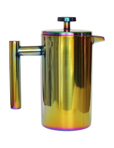 Cafetera Prensa Francesa Magicafé 12oz Acero Inoxidable Doble Pared