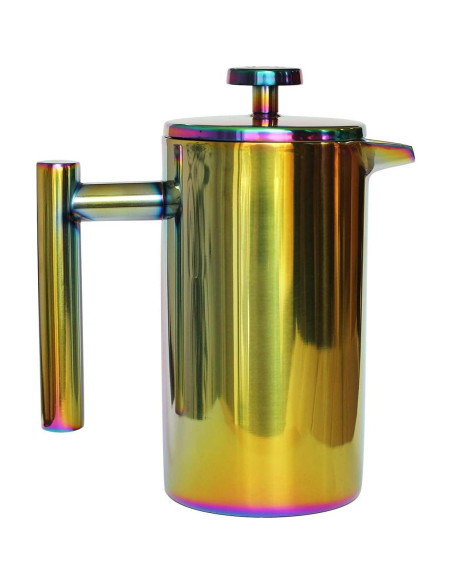 Cafetera Prensa Francesa Magicafé 12oz Acero Inoxidable Doble Pared
