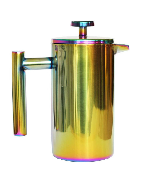 Cafetera Prensa Francesa Magicafé 12oz Acero Inoxidable Doble Pared