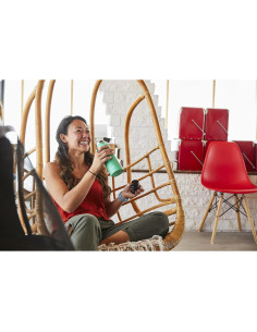 Botella de Boca Ancha Hydro Flask 355 ml con Tapa Flex Sip Negra 2