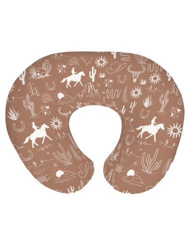 Funda de Almohada de Lactancia Cowboy del Oeste 55x45 cm