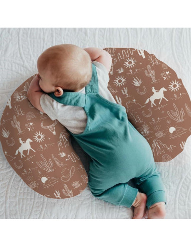 Funda de Almohada de Lactancia Cowboy del Oeste 55x45 cm