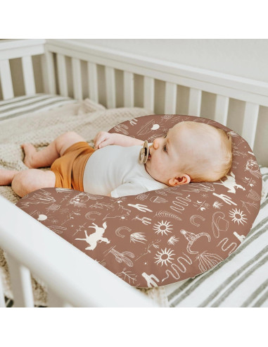 Funda de Almohada de Lactancia Cowboy del Oeste 55x45 cm