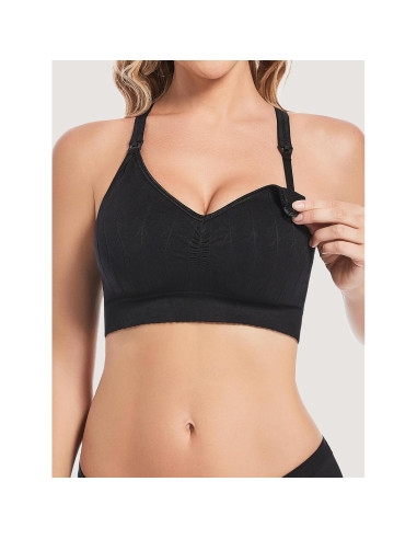 Sujetadores de Maternidad HBselect 5 Piezas Mediano Sin Costuras