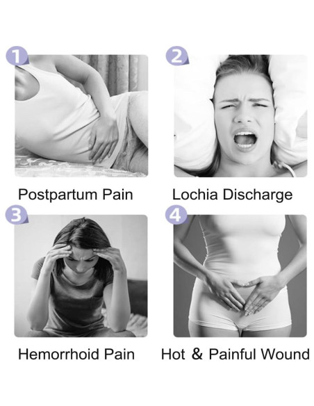 Paquetes de Hielo Perineales Reutilizables Coldchill - 2 Piezas