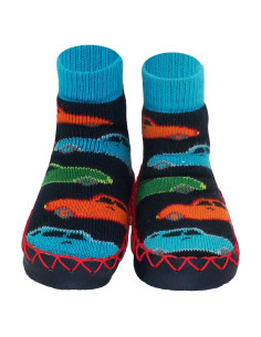 Mocasines Antideslizantes Nowali para Niños 8-9 Azul Marino