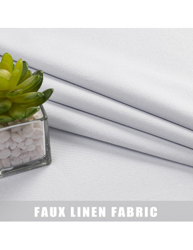 Cortinas Opacas 100% OVZME 101.6x160 cm Gris Claro 2 Paneles