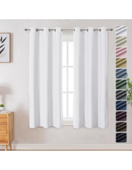 Cortinas Opacas 100% OVZME 101.6x160 cm Gris Claro 2 Paneles