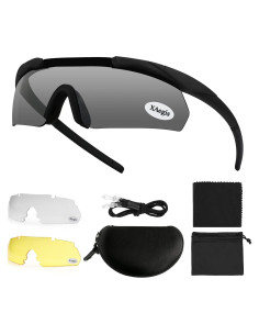 Gafas Tácticas XAegis con 3 Lentes Intercambiables