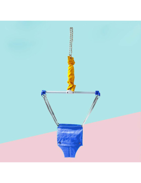 Saltador de Puerta Ajustable para Bebés TTQGAORUI - Azul