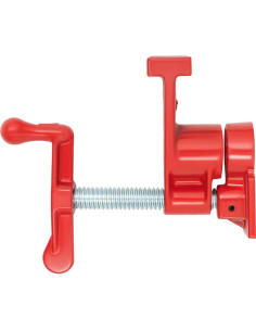 Paquete de 4 Abrazaderas de Tubería GUIAFUHYE 3/4" para Carpintería 2