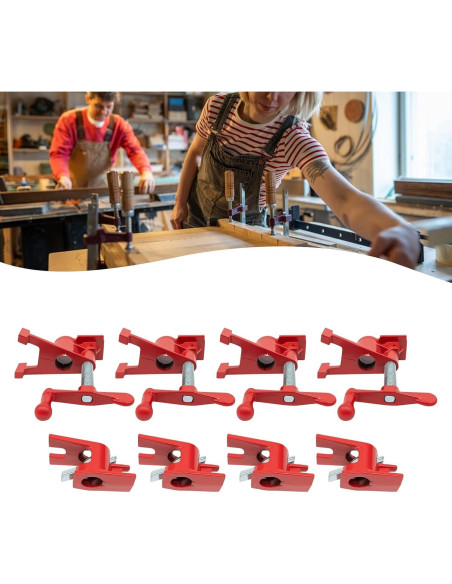 Juego de 4 Abrazaderas de Tubo para Encolar Madera Betteri 3/4"