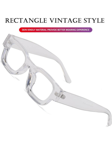 AIEYEZO Gafas de Sol Polarizadas Cuadradas Retro 90s