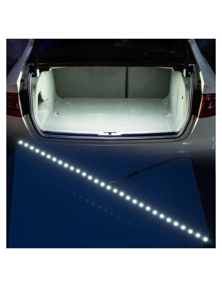 Tira LED SMD 5050 YIJINSHENG 30 luces 6000K para maletero