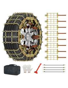 Cadenas de Nieve LILYPELLE YT 8 Paquete para Neumáticos 215-285mm