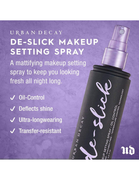 Spray Fijador de Maquillaje Urban Decay De-Slick 29.57 ml