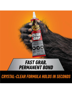 Adhesivo de Contacto Gorilla Clear Grip 85g Transparente 2