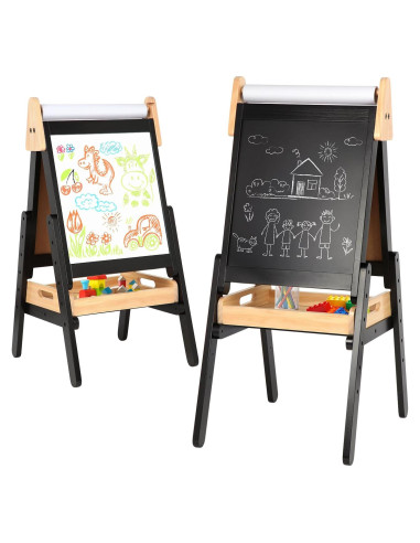 Caballete de Arte 3 en 1 IDEA FAMILY Ajustable para Niños