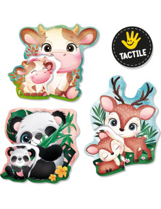 Juego Educativo Montessori Lisciani Toca-Mi-Bebé 1-4 años 2