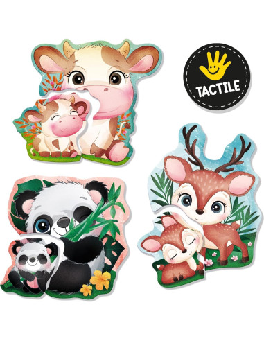 Juego Educativo Montessori Lisciani Toca-Mi-Bebé 1-4 años