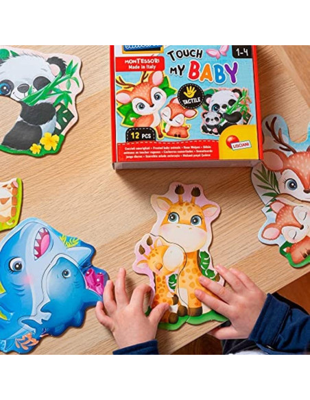 Juego Educativo Montessori Lisciani Toca-Mi-Bebé 1-4 años