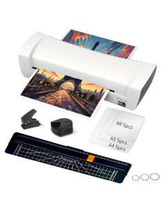 Máquina Laminadora Térmica A4 MakShein 6 en 1 22.86x29.21 cm