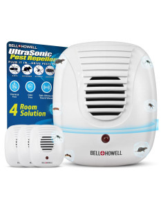 Repelente de Plagas Ultrasónico Bell+Howell 4 Unidades