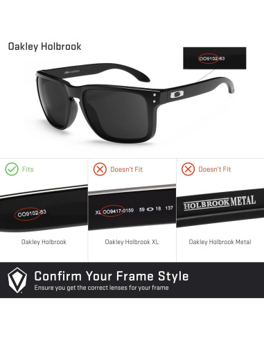Lentes Revant para Oakley Holbrook Polarizados 100% UV
