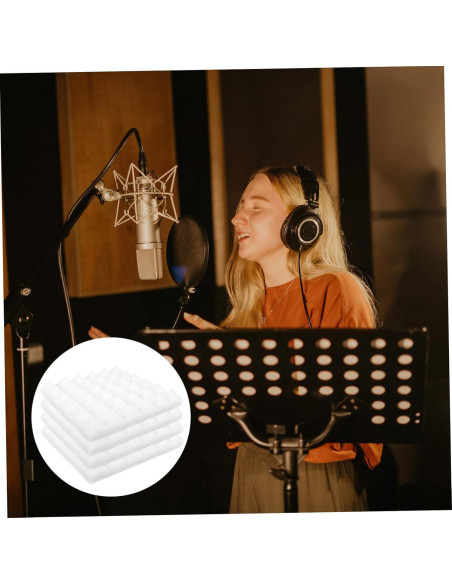 Paneles Acústicos Autoadhesivos Toyvian 4pcs 30x30cm