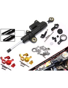 Estabilizador de dirección CNC QPDRNC para YZF R6 2006-2017 2