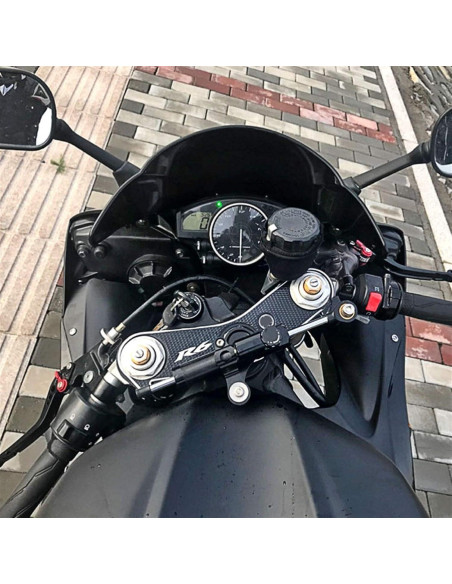 Estabilizador de dirección CNC QPDRNC para YZF R6 2006-2017